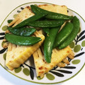 YUKIKI☆'s cooksnap of when they made 筍とさやえんどうのバター醤油炒め.