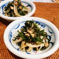 さくらスキップ's cooksnap of when they made 春菊とツナ缶のごま和え♪コチュジャン.