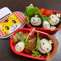 氷藍☆ひらん's cooksnap of when they made 簡単キャラ弁☆忍者.