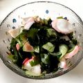 7pockets's cooksnap of when they made タコと生ワカメとキュウリの酢の物.