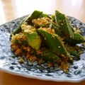 runa10's cooksnap of when they made ゴマと鰹節の和え物.