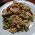 クックVOY1Q3☆'s cooksnap of when they made ＊アボカドとささみのオーロラソース和え＊.