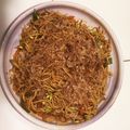 coco1105's cooksnap of when they made ランチに♪「かんたんソース焼きそば」.