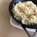 HItom13's cooksnap of when they made チーズと卵で簡単リゾット.