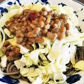 おすわりつんこ's cooksnap of when they made ピリ辛！キャベ千でヘルシー冷やし蕎麦.