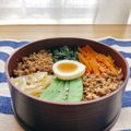 ☆kiyomin☆'s cooksnap of when they made ビビンバやそぼろ丼に♪合挽き肉そぼろ.