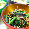 みゅう☆～ず♪'s cooksnap of when they made 春菊ののりの佃煮和え.