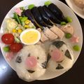 ひーーーーちゃん☆'s cooksnap of when they made 簡単！おむすびまんおにぎり！キャラ弁にも.
