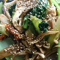 yuriレシピ's cooksnap of when they made 小松菜と舞茸炒め！.