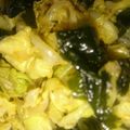 ☆★☆〇子☆★☆'s cooksnap of when they made キャベツとワカメのごま酢和え.