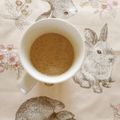 pitachan1's cooksnap of when they made ココナッツオイルときな粉のカフェオレ.