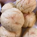 幸せ白うさだるま's cooksnap of when they made メロンパン.