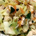 クック4HQYJW☆'s cooksnap of when they made 簡単！肉なしでも美味い 野菜炒め.