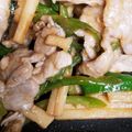 クックOE3YFA☆'s cooksnap of when they made 簡単 中華 青椒肉絲.