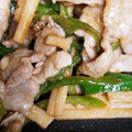 クックOE3YFA☆'s cooksnap of when they made 簡単 中華 青椒肉絲.