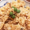 ピヨクック☆'s cooksnap of when they made 鶏とごぼうの炊き込みご飯.