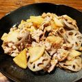 chotako's cooksnap of when they made シャキッ♪大根と豚肉のしょうが味噌炒め.