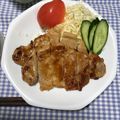 てっちゃんのお嫁さん's cooksnap of when they made 豚ロースの味噌漬け焼き.