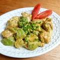 meple☆'s cooksnap of when they made 絶品♪鶏肉とアボカドのマヨしょうゆ炒め.