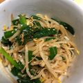 オグチャン's cooksnap of when they made ニラもやしのナムル　100円以下.