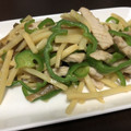 ぽめぽーめ's cooksnap of when they made 豚とザーサイの細切り炒め.