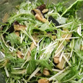 クックPVG170☆'s cooksnap of when they made 水菜と油揚げと味噌だれで茄子のサラダ.