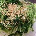 ちやちこ's cooksnap of when they made 水菜のナムル.