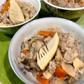 ちびっこゆいまま's cooksnap of when they made ストウブで茅乃舎出汁香るたけのこご飯.