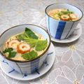 ＠迷子＠'s cooksnap of when they made ちくわとえのきの茶碗蒸し.