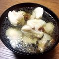 fl＊＊'s cooksnap of when they made 鶏むね肉と干し椎茸の疲労回復スープ.