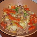 hasu19's cooksnap of when they made 回鍋肉風　豚肉とキャベツの味噌炒め.