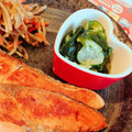 あずきｻﾝ's cooksnap of when they made きゅうりとワカメの酢の物.