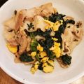♡ｍｉｋｉ♡'s cooksnap of when they made ☆豚バラ肉とほうれん草のオイ麺つゆ炒め～.