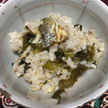 わたさな2016's cooksnap of when they made 簡単♪鯵の開きと野沢菜の混ぜご飯♪.
