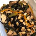 ムーヒツジ's cooksnap of when they made 栄養満点◎ひじきの煮物.