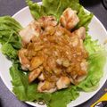石製インコ's cooksnap of when they made 鶏ももでネギ塩チキン♡.