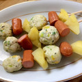 chou's cooksnap of when they made 塩つくね串☆お家でやきとり☆.