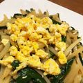 菜つ実☆ミ's cooksnap of when they made シャキシャキポテトとニラの玉子とじ♥簡単.