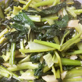 クック4Z6AJS☆'s cooksnap of when they made 旨っ！かぶの葉と皮の炒め煮.