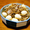 猫のオソマ's cooksnap of when they made 豚バラごぼう。メインはうずらの卵.