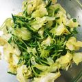 あたりめっこ's cooksnap of when they made 簡単❗️キャベツと豆苗のナムル.