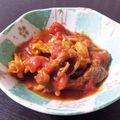 ちとにゃん's cooksnap of when they made 簡単！切り落とし牛肉のトマト缶煮込み風.