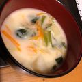 クックDHZPKU☆'s cooksnap of when they made 簡単絶品・ほうれん草の牛乳スープ.