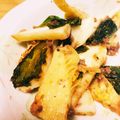 ☆冬蜜☆'s cooksnap of when they made 山芋のアンチョビ＆ガーリック炒め.