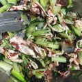 中がわ's cooksnap of when they made うるいとささみの梅ポン和え.