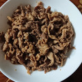 夜行猫's cooksnap of when they made 豚こま切れ肉の生姜焼き *☻*.