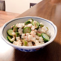 ゆちょん☆'s cooksnap of when they made 梅でさっぱり♪山芋ときゅうり和え.