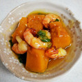 kpqpf6's cooksnap of when they made かぼちゃとエビのとろみあん.
