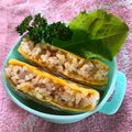 smfmoon's cooksnap of when they made とっても簡単！ライスバーガーおにぎらず♪.
