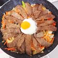 やしゅう's cooksnap of when they made 簡単★フライパンｄｅビビンバ.
